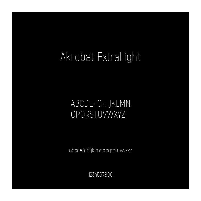 Akrobat ExtraLight