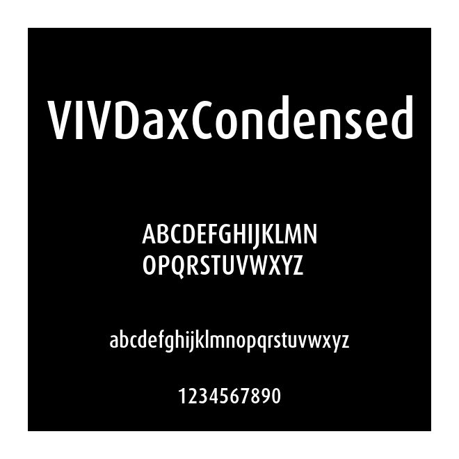 VIVDaxCondensed