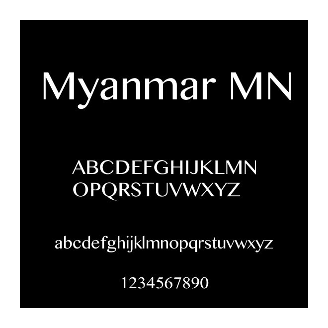 Myanmar MN