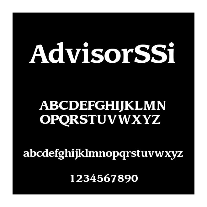 AdvisorSSi