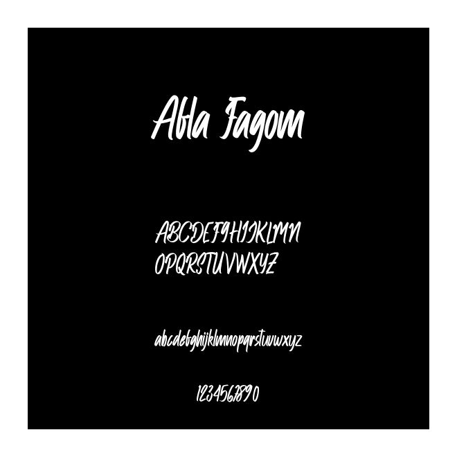 Afla Fagom
