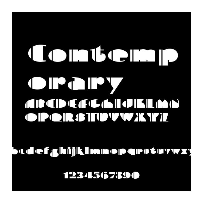 Contemporary