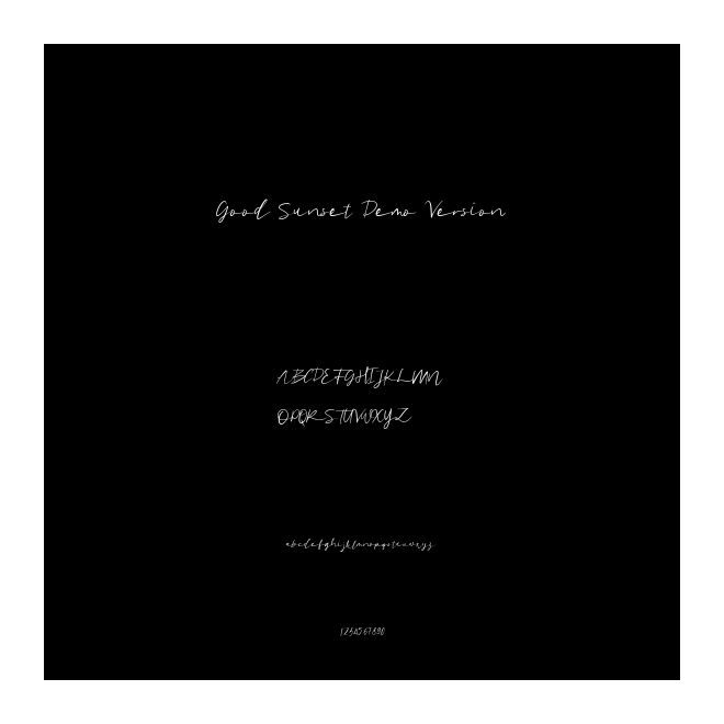 Good Sunset Demo Version