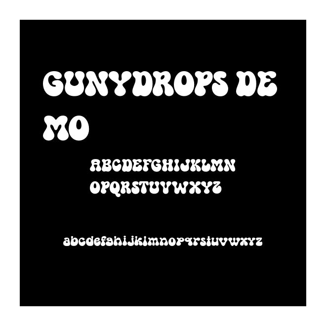 GUNYDROPS DEMO