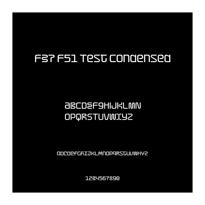 F37 F51 Test Condensed