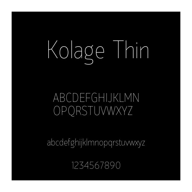 Kolage Thin