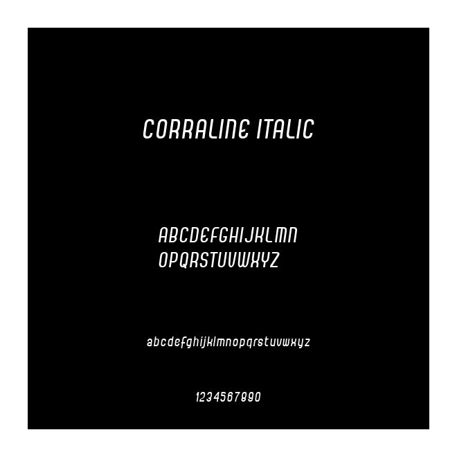 CORRALINE ITALIC