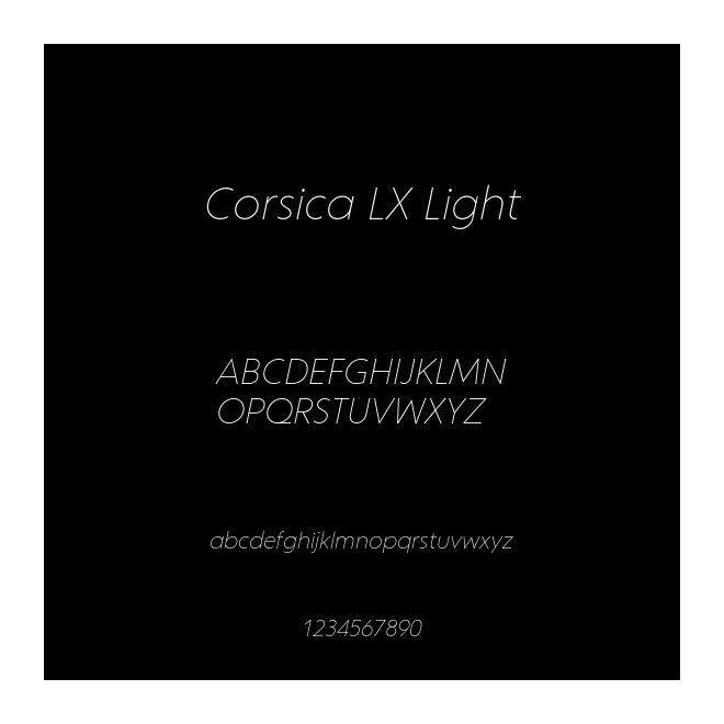 Corsica LX Light