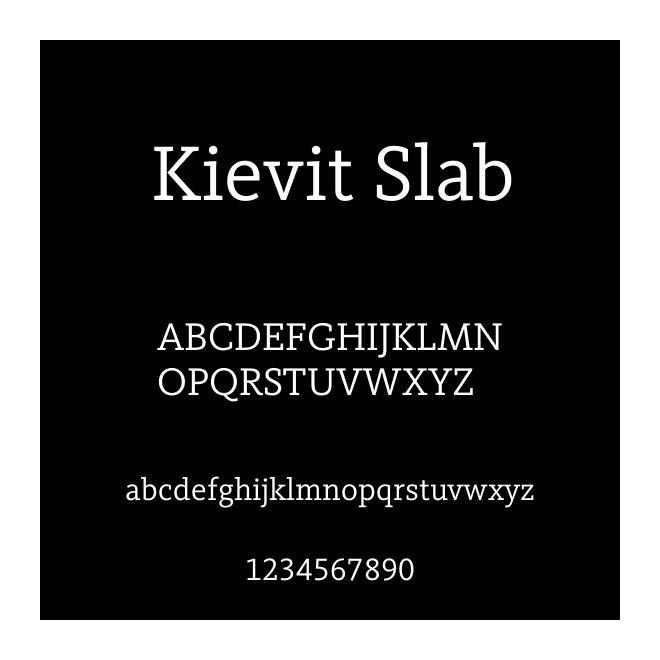 Kievit Slab