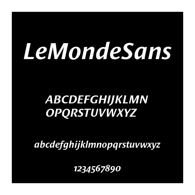 LeMondeSans