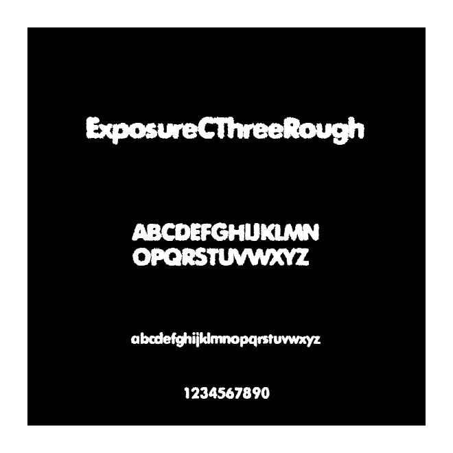 ExposureCThreeRough