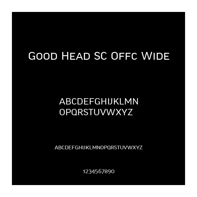 Good Head SC Offc Wide