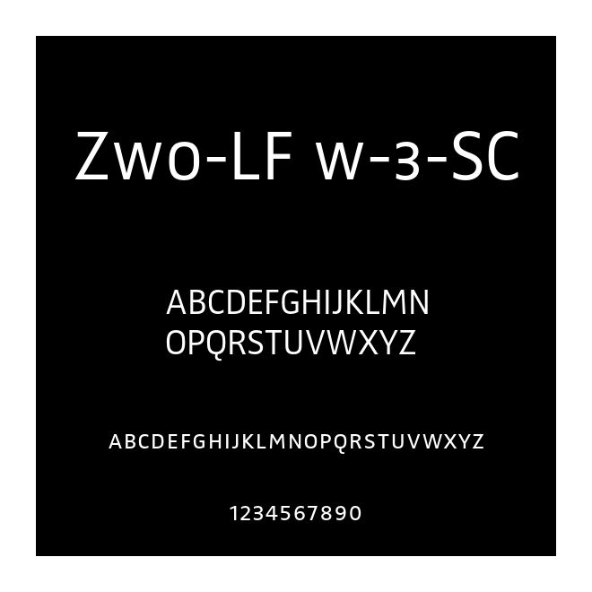 Zwo-LF w-3-SC