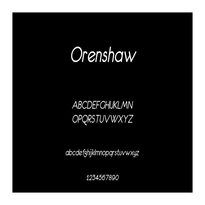 Orenshaw