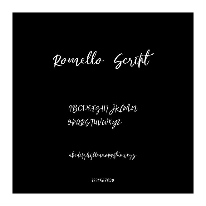 Romello Script