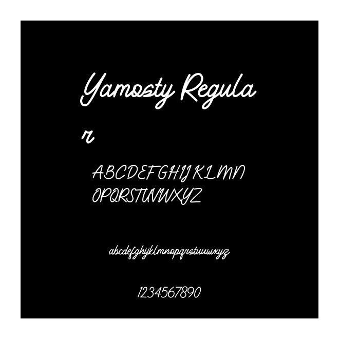 Yamosty Regular