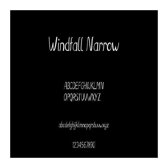 Windfall Narrow