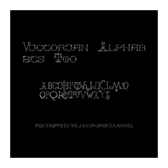 Victorian Alphabets Two
