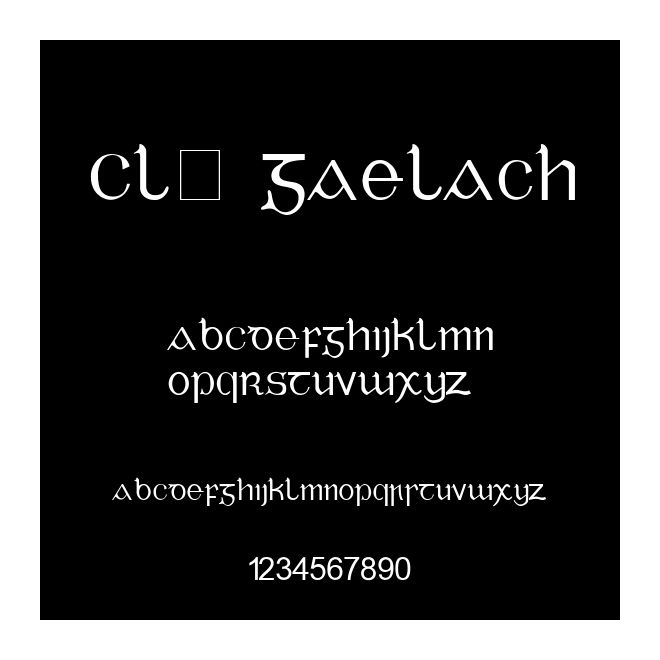 Cló Gaelach