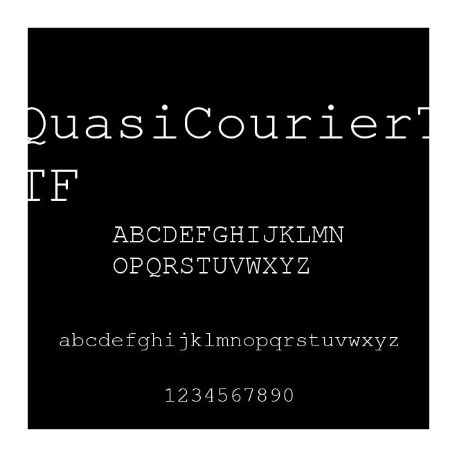 QuasiCourierTTF