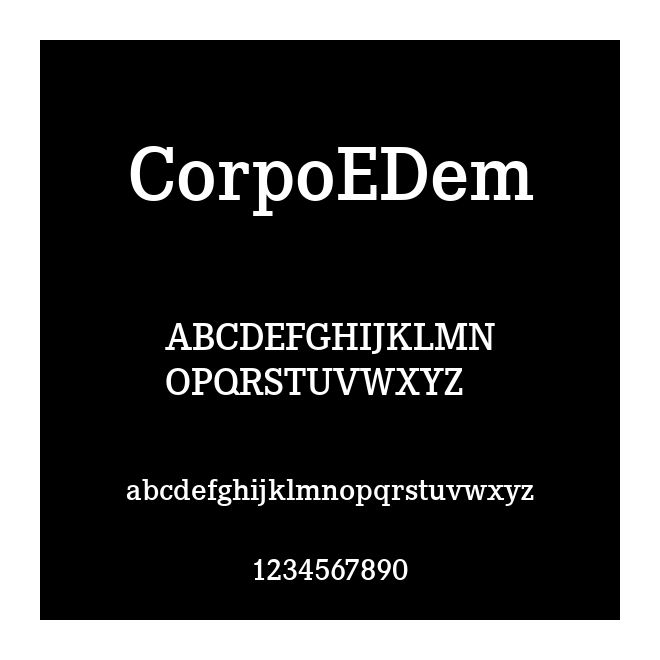 CorpoEDem