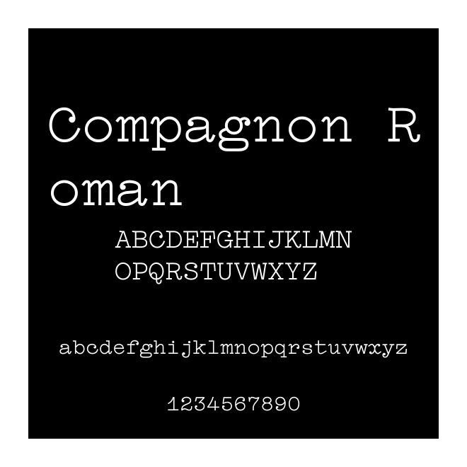 Compagnon Roman