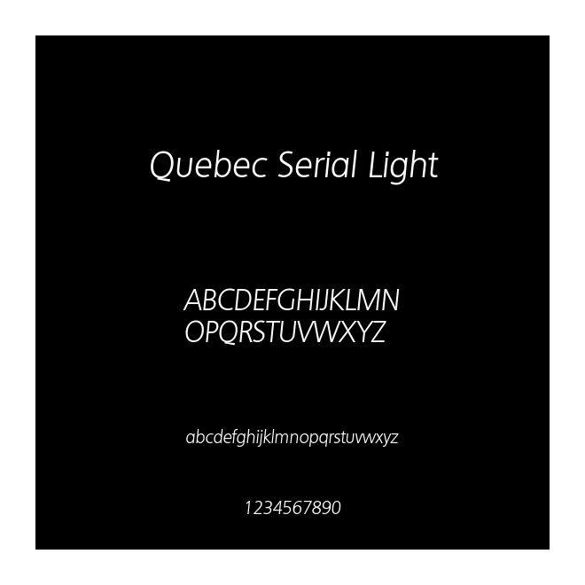 Quebec Serial Light