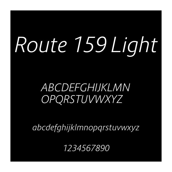 Route 159 Light