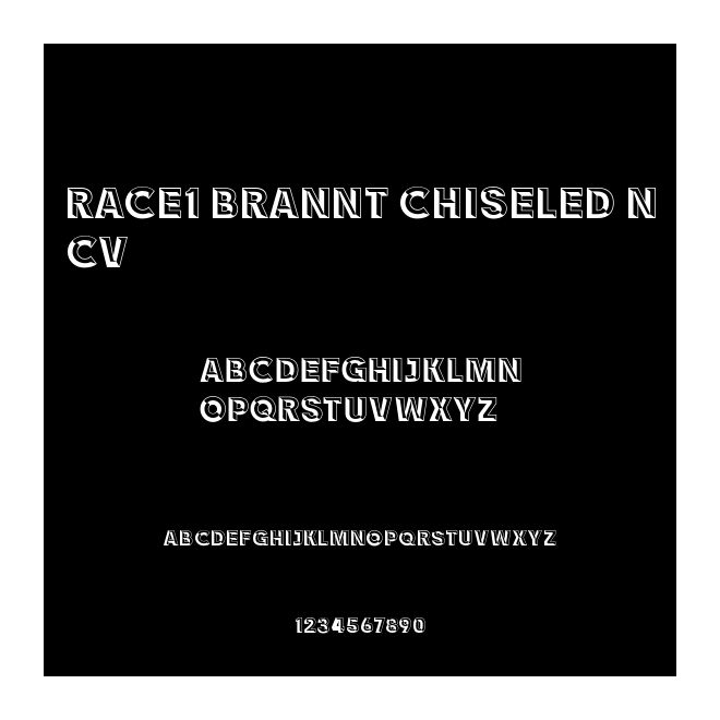 RACE1 Brannt Chiseled NCV