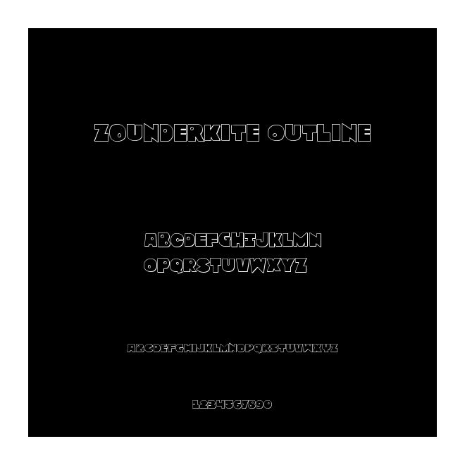 Zounderkite Outline