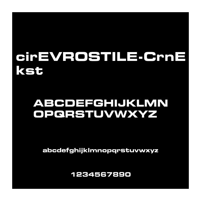 cirEVROSTILE-CrnEkst