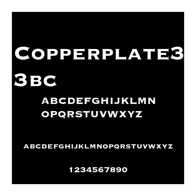 Copperplate33bc