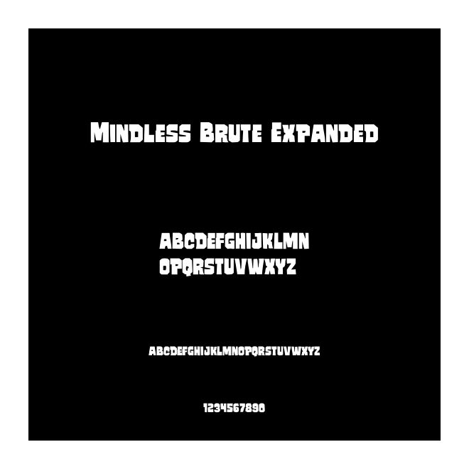 Mindless Brute Expanded