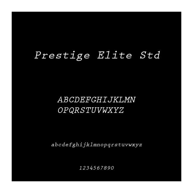 Prestige Elite Std
