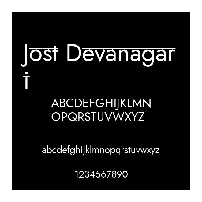 Jost Devanagari