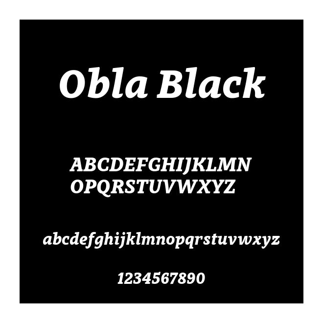 Obla Black