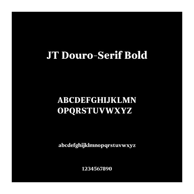 JT Douro-Serif Bold