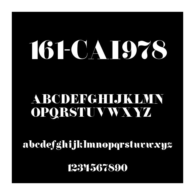 161-CAI978