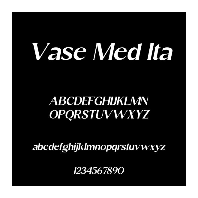 Vase Med Ita