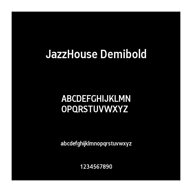 JazzHouse Demibold