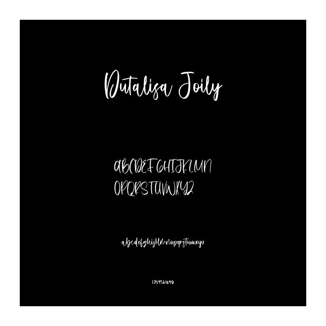 Dutalisa Joily