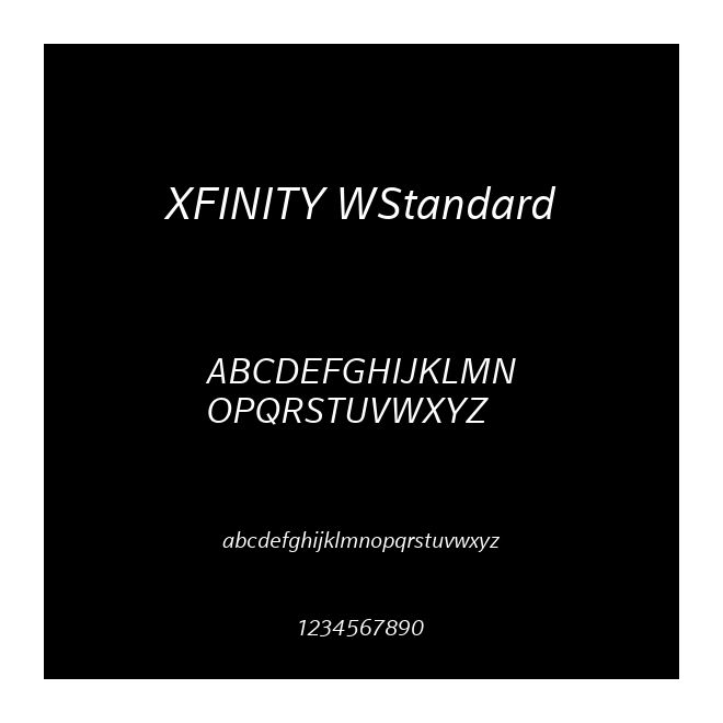 XFINITY WStandard