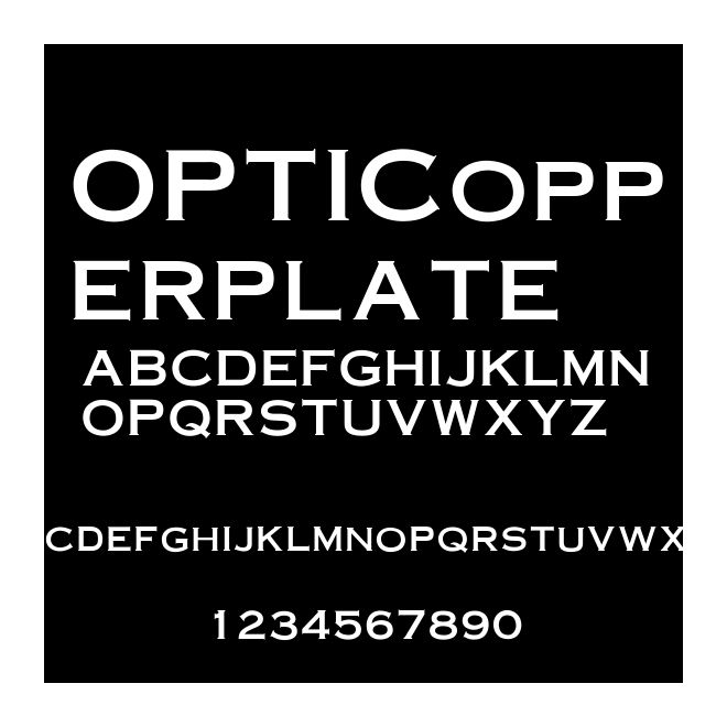 OPTICopperplate