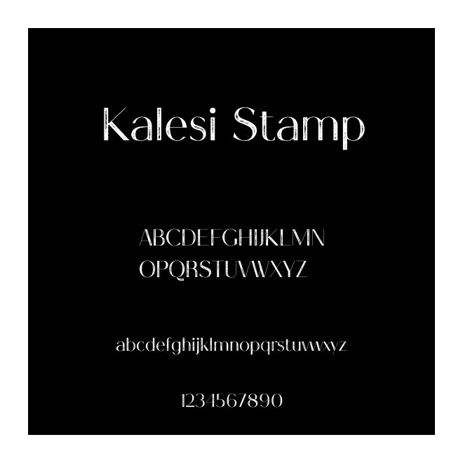 Kalesi Stamp
