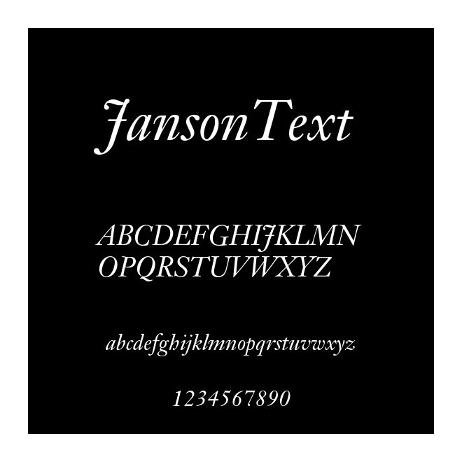 JansonText