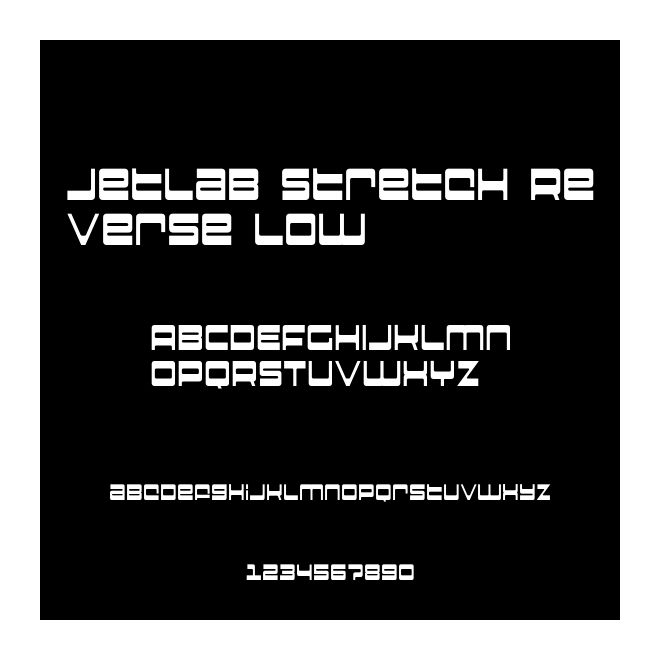 Jetlab Stretch Reverse Low