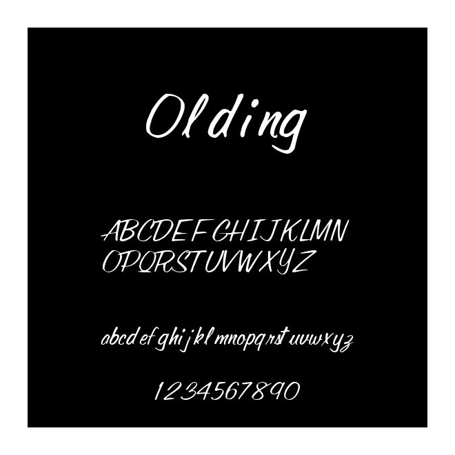 Olding
