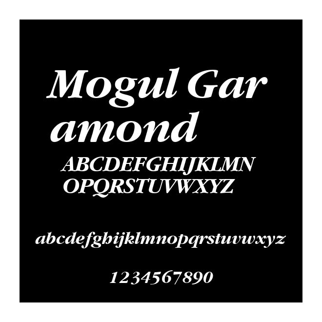 Mogul Garamond