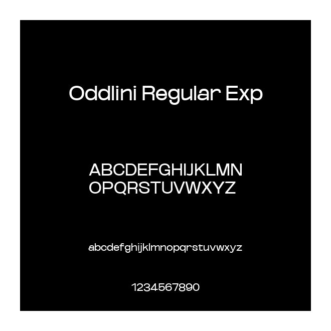 Oddlini Regular Exp