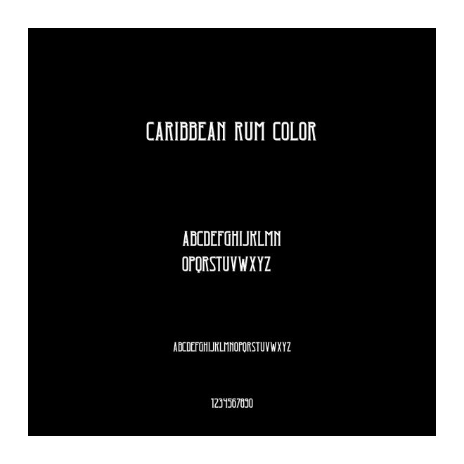 Caribbean Rum Color